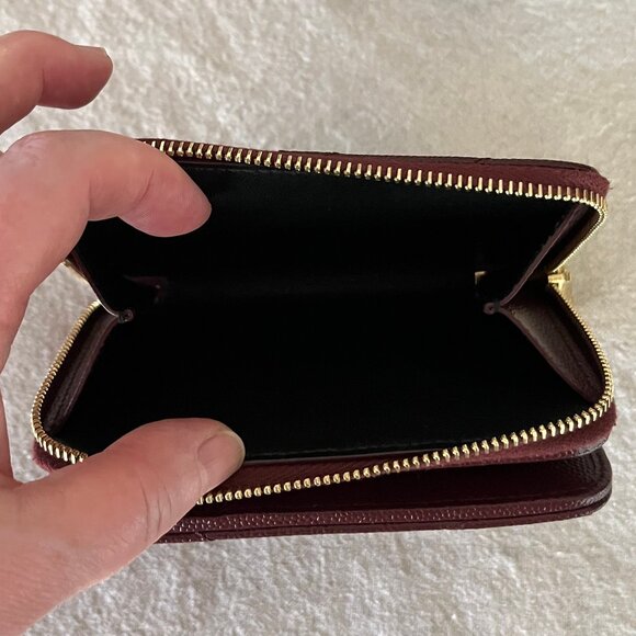 YSL Saint Laurent cassandre matelassé compact zip around wallet - Authentic - Picture 13 of 17
